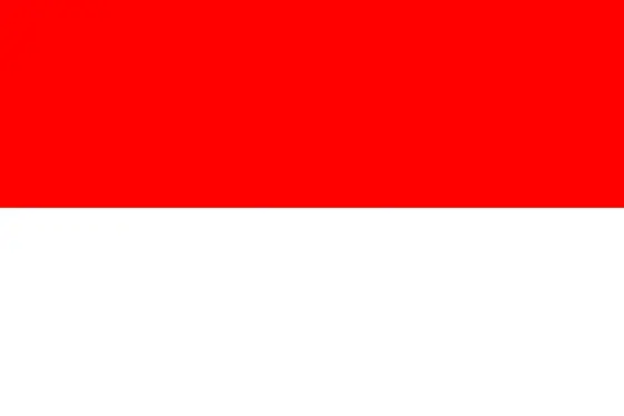 Flaga Indonezji - Jak odróżnić ją od Monako?