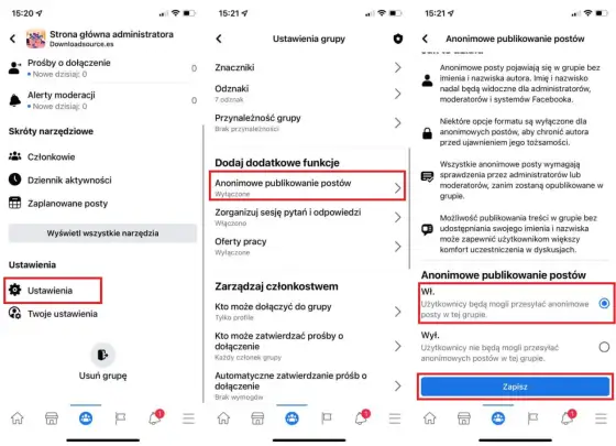 Anonimowy post na FB - jak dodać i czy to bezpieczne?