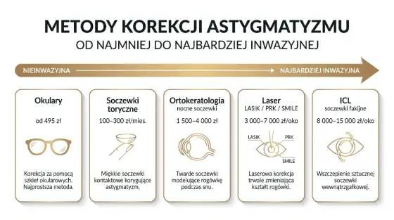 Soczewki toryczne - astygmatyzm bez okularów? Sprawdź!
