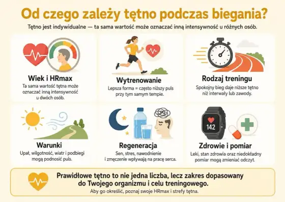Jakie tętno podczas biegu? Strefy i wzory, które naprawdę pomagają