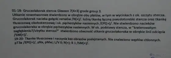 Wynik histopatologiczny - Jak czytać i rozumieć?