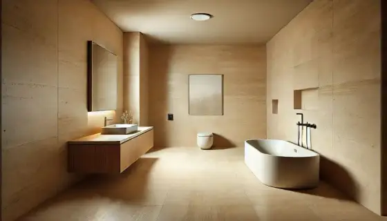 Travertino nelle piastrelle - come sceglierlo senza errori