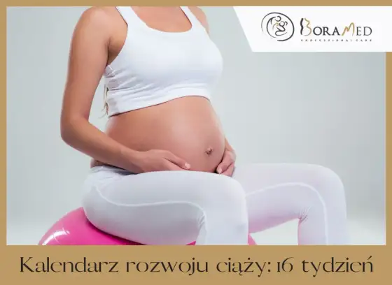 16. tydzień ciąży - rozwój dziecka, objawy i USG połówkowe