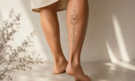 Waden Tattoo Männer - Motive, Platzierung & Pflege