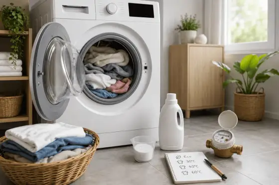 Ile wody zużywa pralka? Sprawdź program Eco 40-60