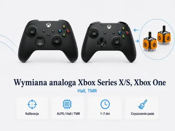Kalibracja pada Xbox One - Kiedy naprawa ma sens?