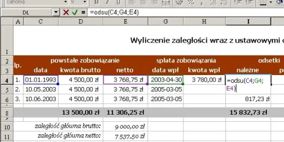 Jakie odsetki nalicza komornik? Rodzaje, wysokość i obliczanie