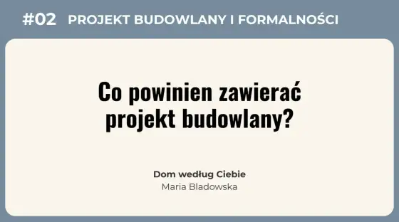 Projekt domu - dokumentacja do pozwolenia. Uniknij błędów!