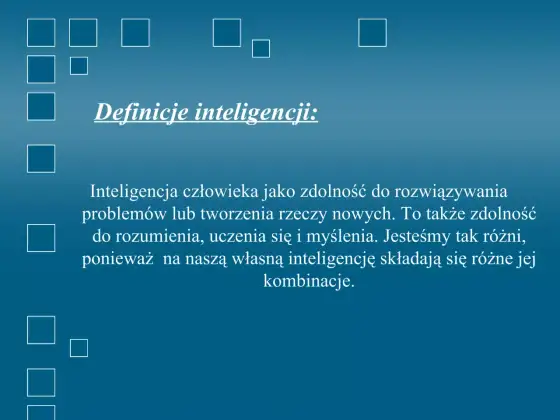 Inteligencja w psychologii - czym jest i czym różni się od IQ?