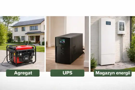Wybierz idealne zasilanie awaryjne - UPS, agregat, magazyn energii