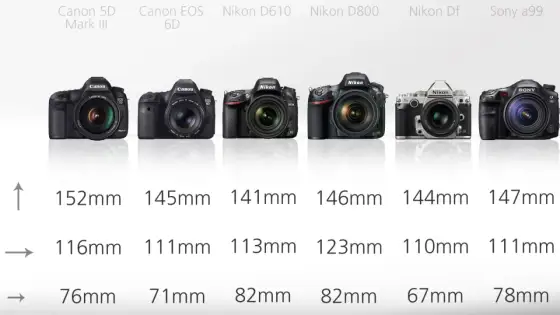 Smallest Full-Frame DSLR - Nikon Df vs. Canon 6D Explained