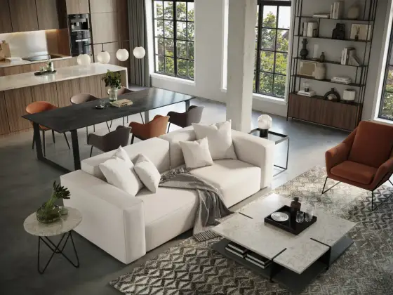 Sofa & Teppich - So wird dein Wohnzimmer harmonisch