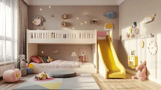 Kinderzimmer mit Hochbett einrichten - So wird's perfekt