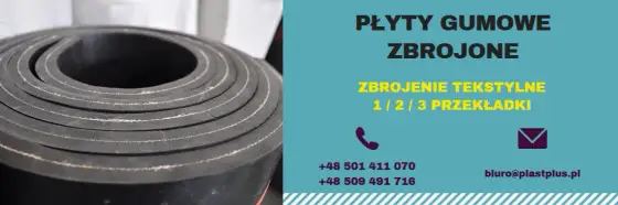 Pas gumowy zbrojony płótnem - idealny wybór dla trudnych warunków