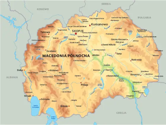 Gdzie leży Macedonia? Położenie, granice i co warto wiedzieć