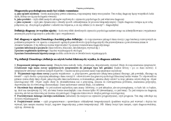 Diagnoza psychologiczna - kiedy warto i co z niej wynika?