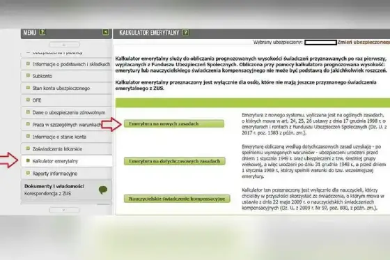 Jak ZUS przelicza emeryturę kapitałową na powszechną?