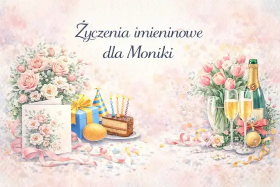 Życzenia dla Moniki - Jak pisać, by brzmiały szczerze?