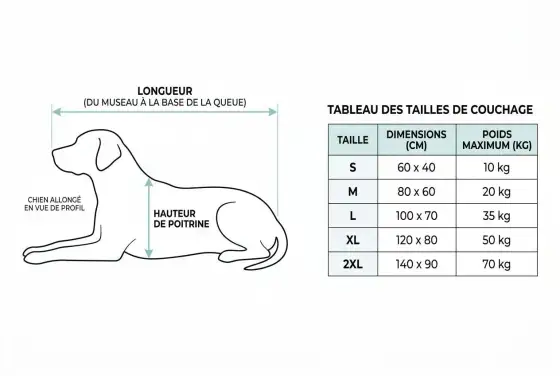 Couchage orthopédique chien - Le guide pour bien choisir