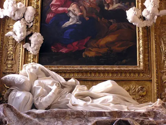 Ludovica Albertoni a San Francesco a Ripa - tra fede e Bernini