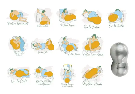 Exercice pour faire descendre bébé - Facilitez l'engagement !