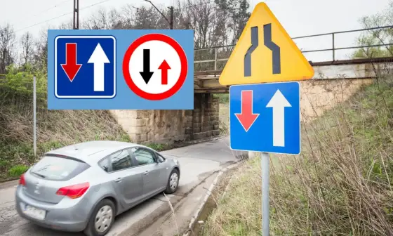 Wymijanie na wąskiej drodze - kto ma pierwszeństwo?