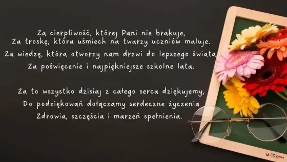Życzenia na Dzień Nauczyciela - Mądre, eleganckie, bez sztampy