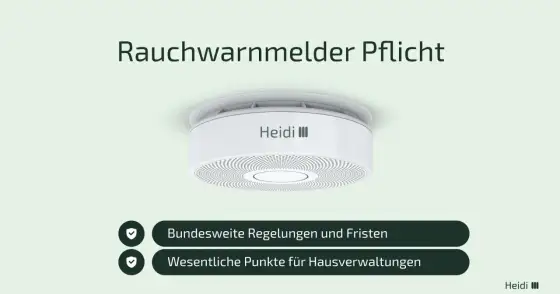 Rauchwarnmelder in der Eigentumswohnung - Regeln und Zuständigkeit