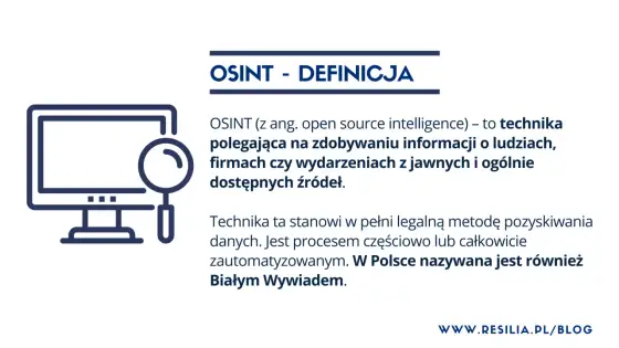 OSINT w cyberbezpieczeństwie - Czy wiesz, co widać o Tobie w sieci?