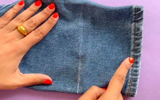 Raccourcir un jean proprement - mesure, ourlet et bonnes finitions