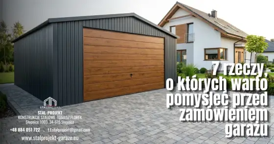 Garaż przy domu - kiedy warto go mieć i na co uważać