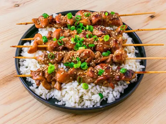 Kycklingspett Teriyaki - Så blir de saftiga & perfekta varje gång