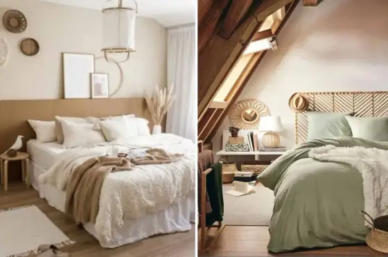 Chambre beige et blanc - Évitez l'effet fade, créez un cocon doux