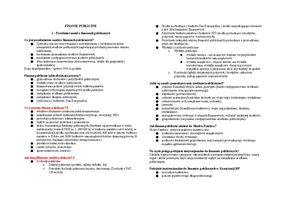 Daniny publiczne - jak je rozumieć i zarządzać budżetem?