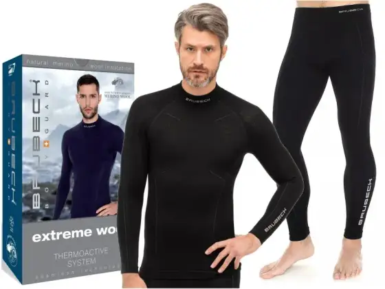 Bielizna termoaktywna męska: Wybierz idealną! Merino czy syntetyk?