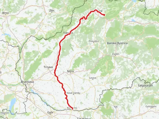 Szlak wokół Tatr - jak zaplanować przejazd z GPX