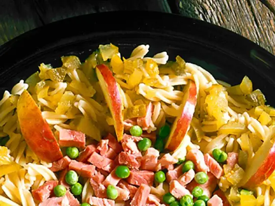 Pastasallad med skinka - Så blir den perfekt varje gång