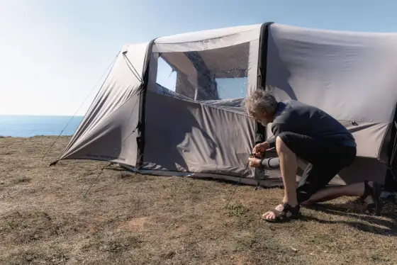 Namiot na plaży - Czy to legalne? Uniknij mandatu!