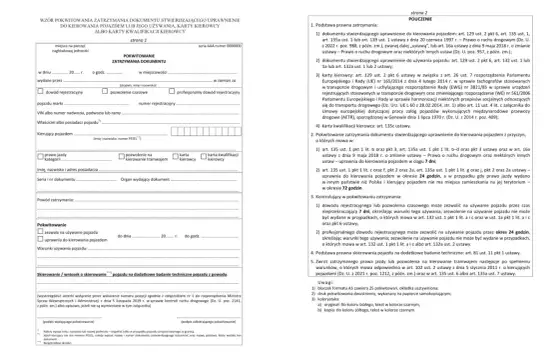 Zatrzymanie prawa jazdy - Jak działa art. 135 prd?
