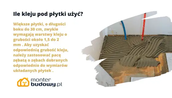 Klej do płytek - ile na m2? Sprawdź, jak policzyć zużycie