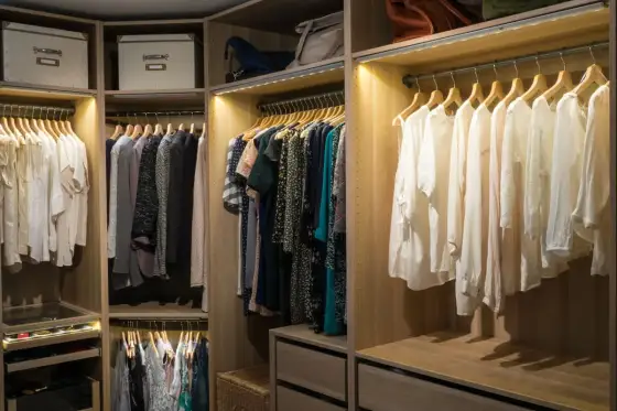 Iluminación vestidor - Guía definitiva para no fallar