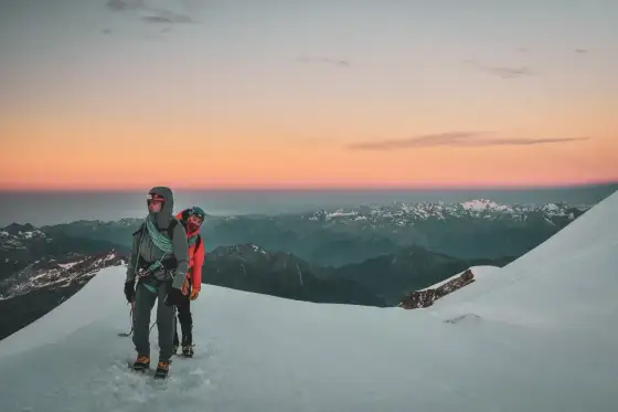 Mont Rose - choisir le bon itinéraire en haute montagne