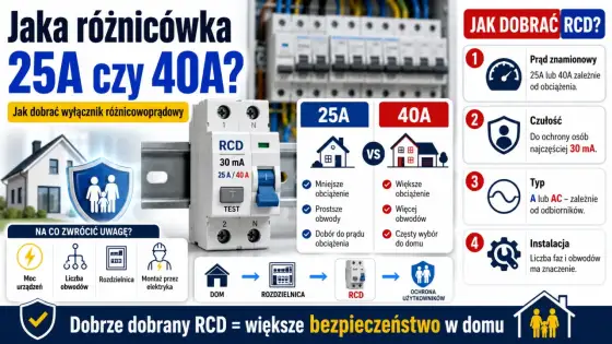 Wyłącznik różnicowoprądowy w domu - jak działa i jaki wybrać