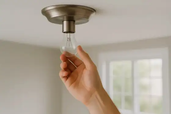 Panne plafonnier LED - Réparer sans changer la lampe