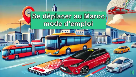 Se déplacer au Maroc sans se fatiguer - train, taxi, autocar