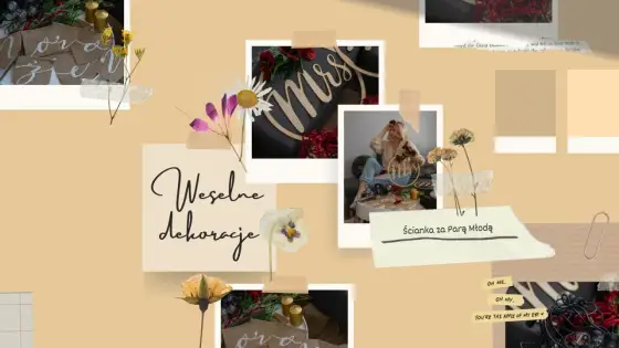 Stelaż za Parą Młodą - Jak zrobić idealną ściankę DIY?