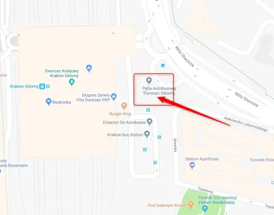 Interpalm Kraków: Skąd odjeżdżają autobusy? Znajdź swój peron!