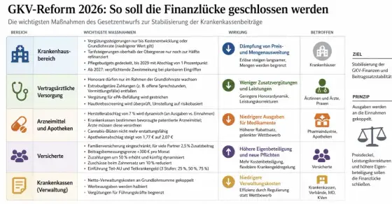 Krankenhausreform, ePA und GKV-Reform - was Versicherte jetzt merken