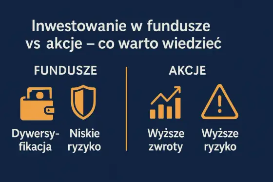 Akcje czy fundusz inwestycyjny - Co wybrać dla portfela?