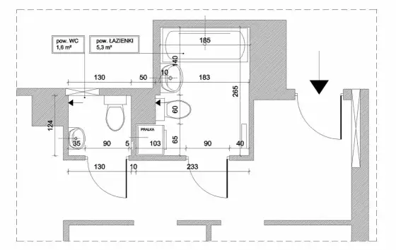 Wymiary toalety i WC - jak zaplanować wygodne pomieszczenie?